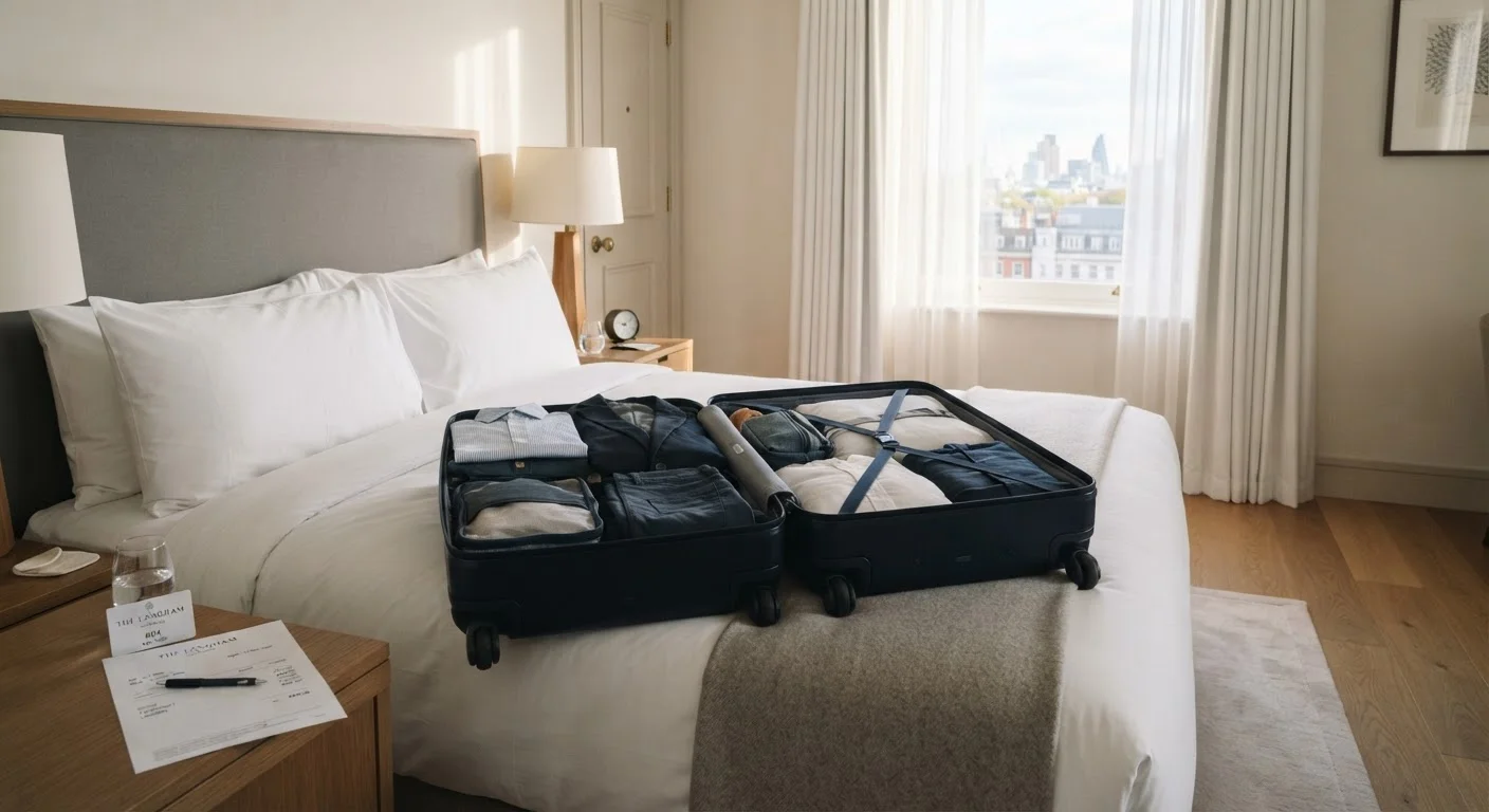Before You Leave Your Hotel Room: A Checkout Checklist