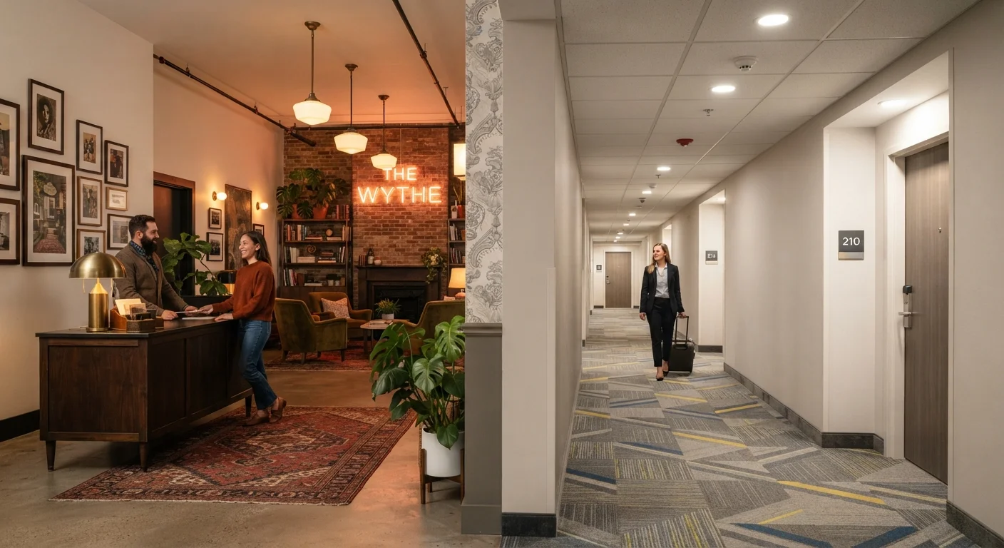 Boutique Hotels vs. Chain Hotels: Understanding the Real Difference