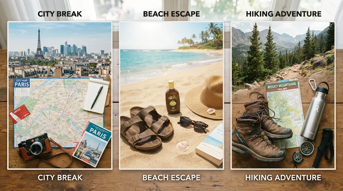Budgeting by Trip Type: How Costs Shift Between City Breaks, Beach Trips, and Adventure Travel