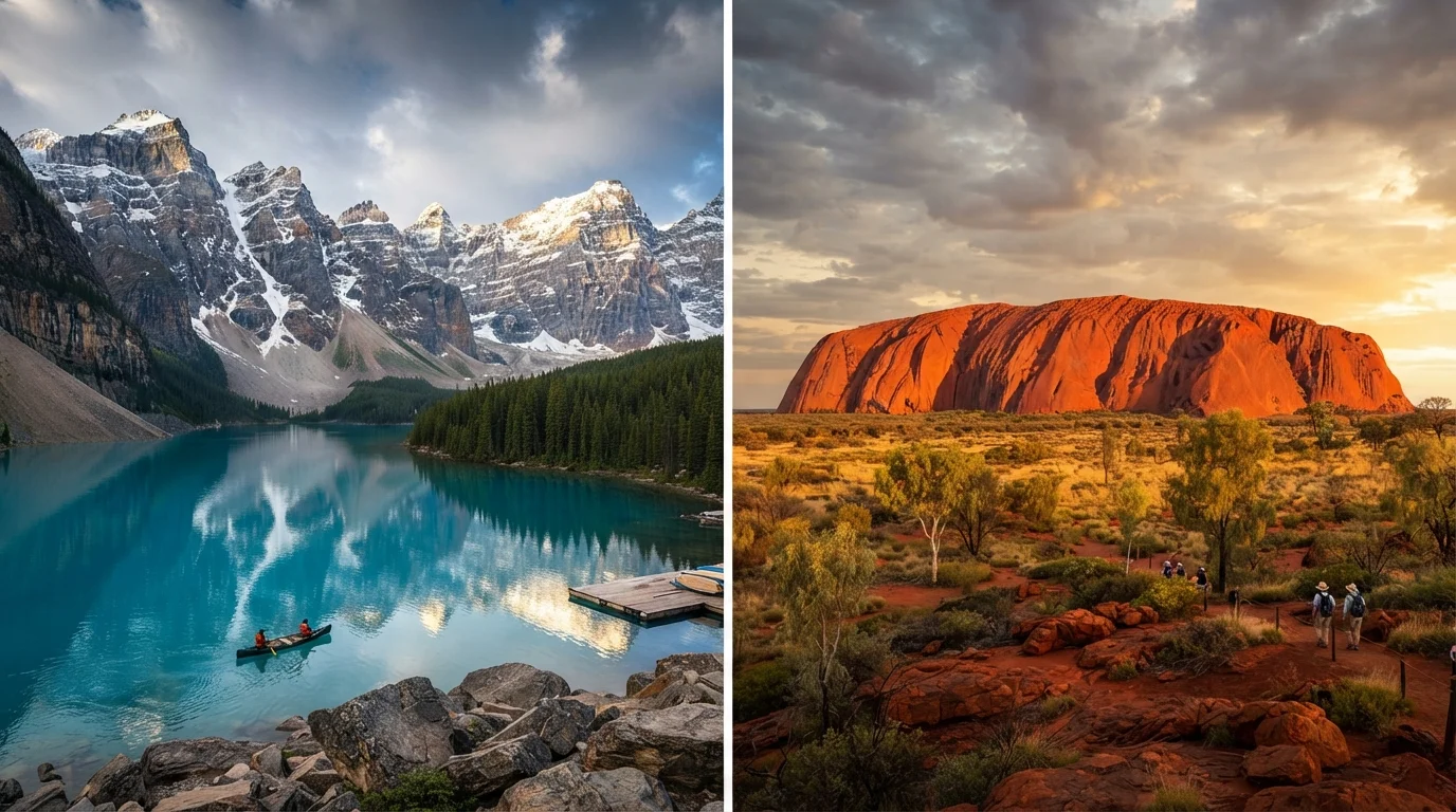 Canada vs. Australia: Two English-Speaking Destinations, Very Different Journeys
