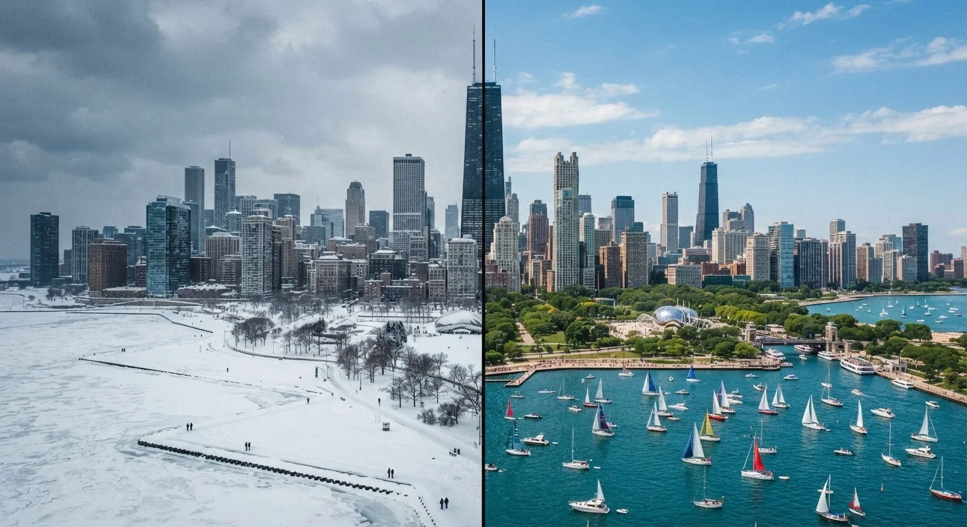 Chicago in Winter vs. Chicago in Summer: Planning Around the Extremes
