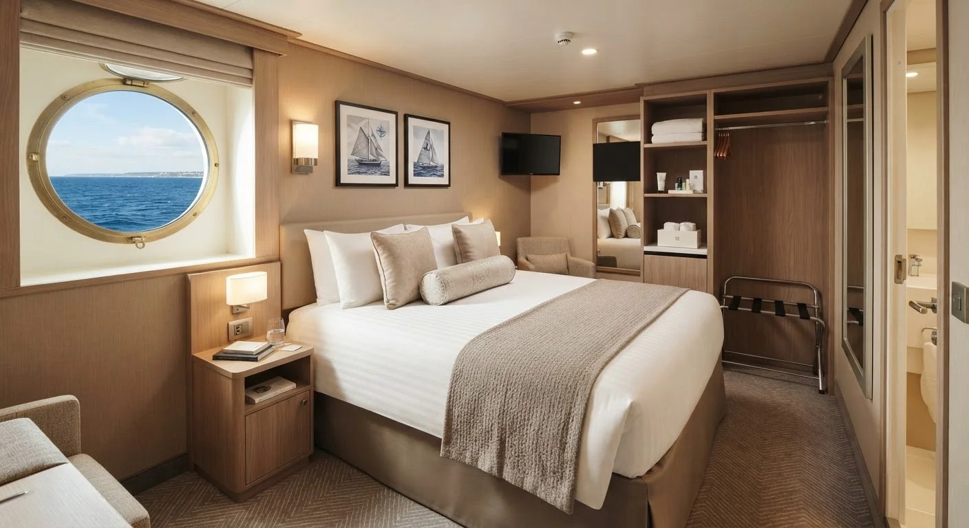 Cruise Ship Cabins: What Each Room Type Actually Gives You