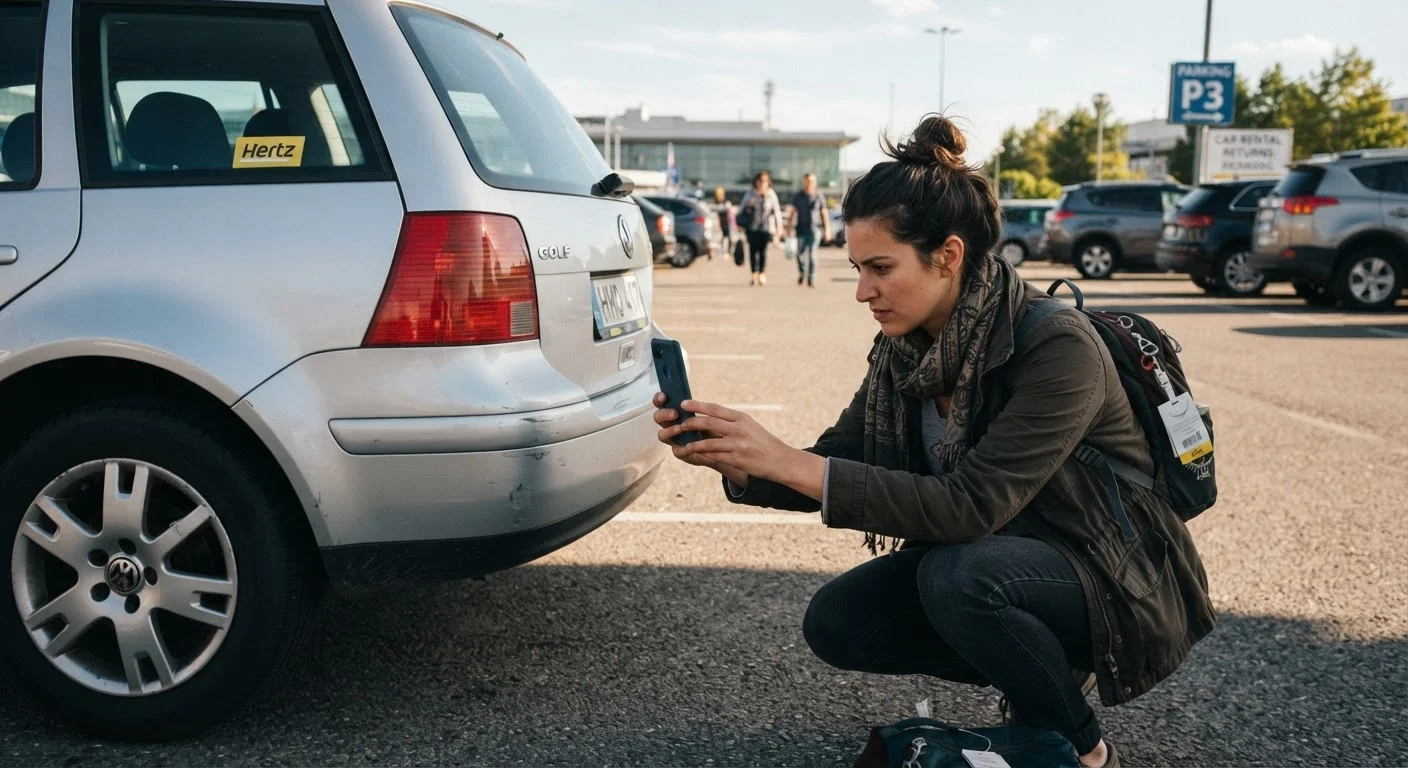 Documenting a Rental Car Before You Drive Off the Lot