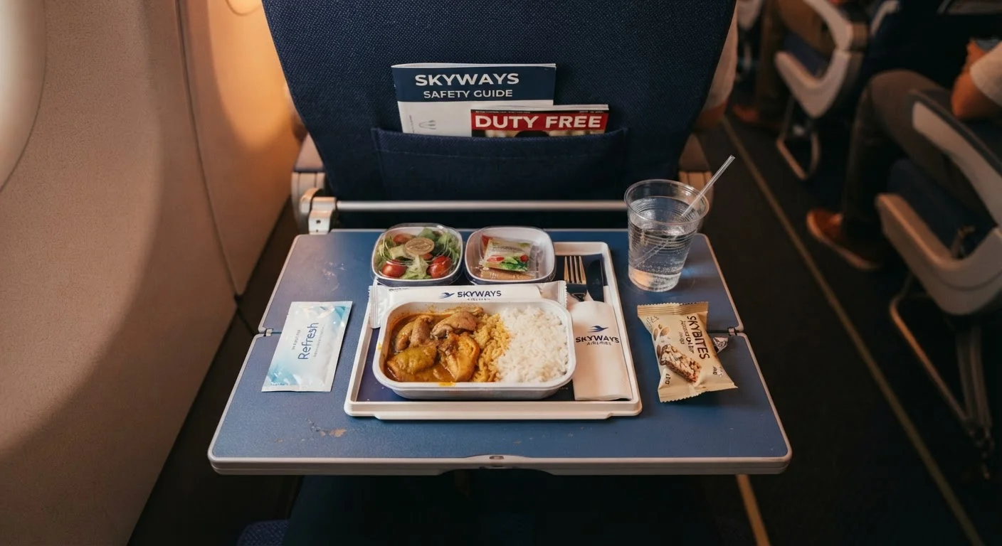 Eating and Drinking on a Plane: What to Expect and What to Skip