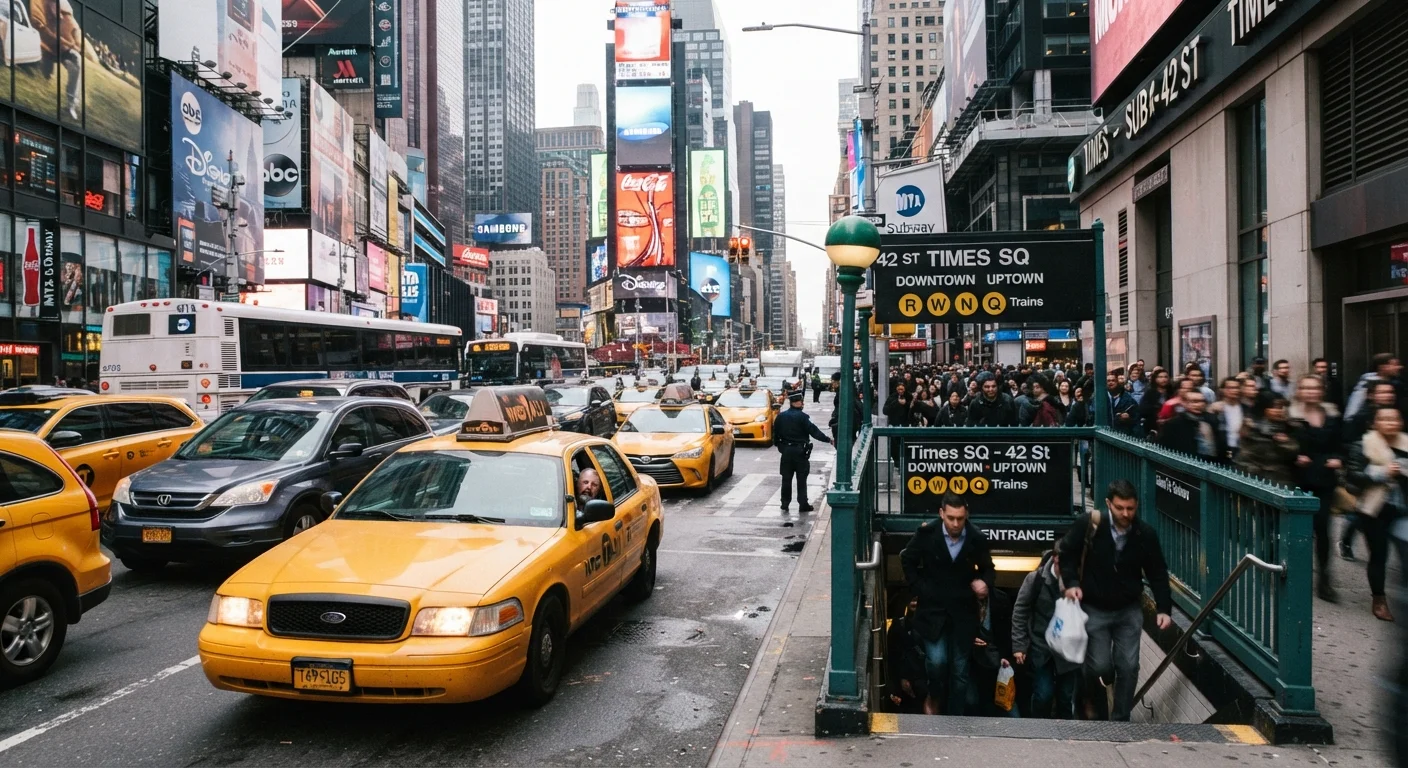 Is Public Transport Really Faster Than a Taxi in a Big City?