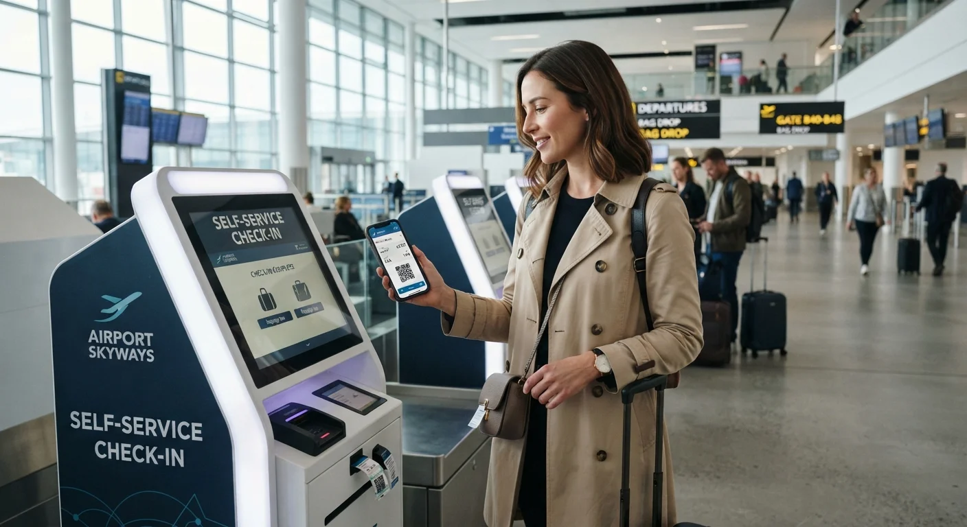 Online Check-In vs Airport Check-In: What Changes for the First-Time Flyer