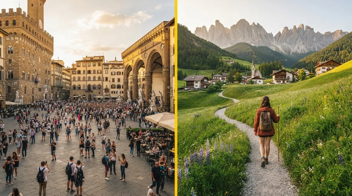 Popular vs. Off-the-Beaten-Path Destinations for First-Time Travelers