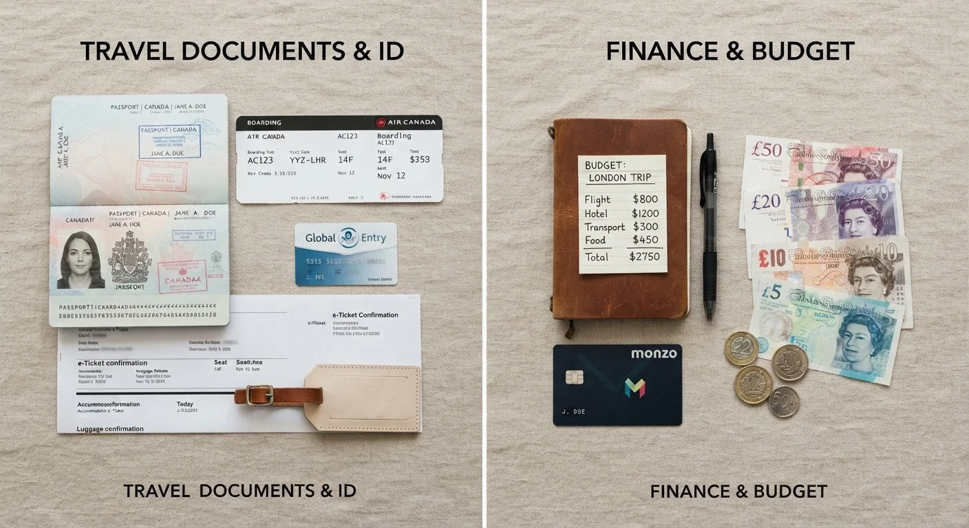 Pre-Trip Costs vs. On-the-Road Costs: Where Your Money Actually Goes