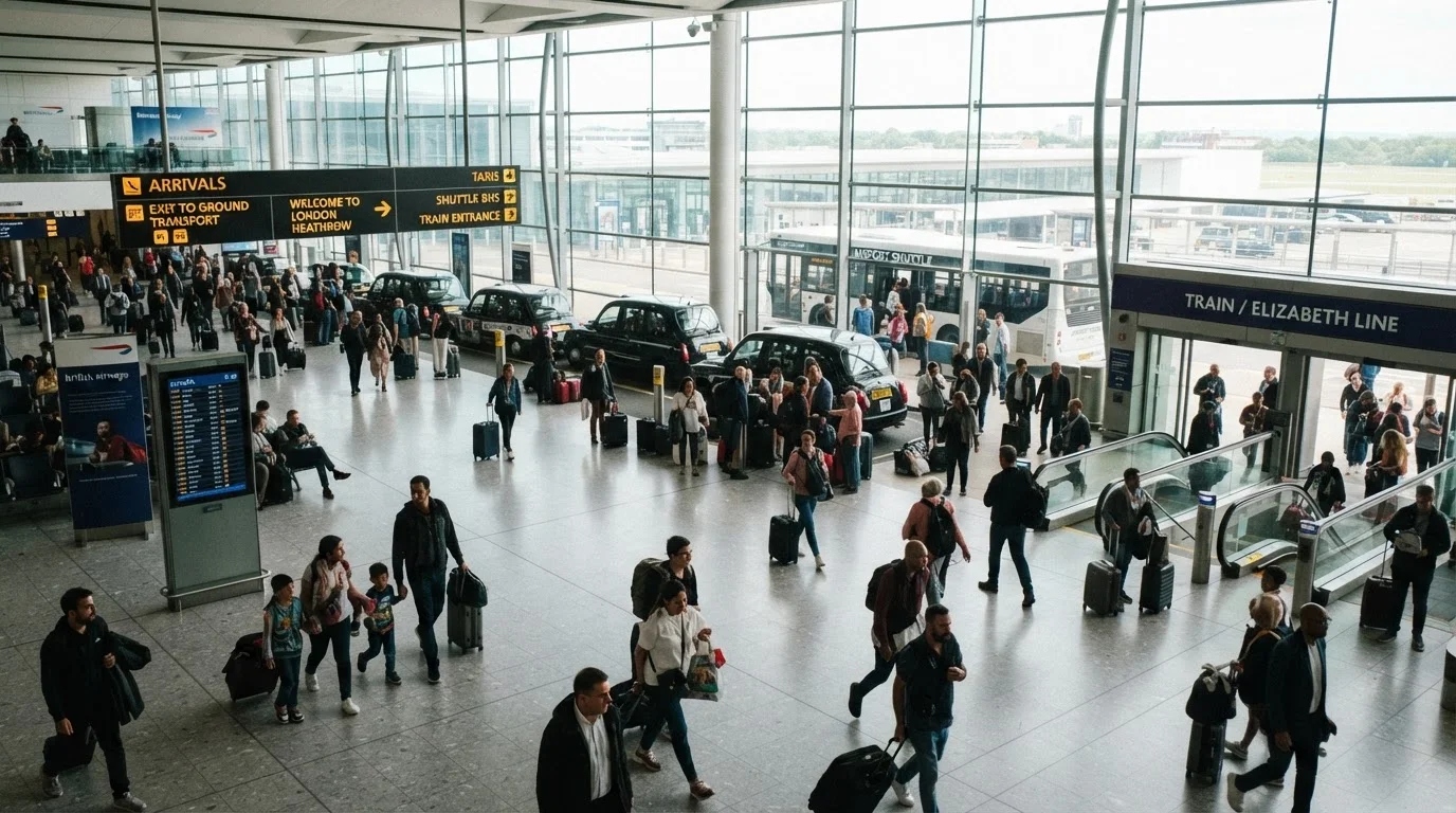 Taxi, Shuttle, Train, or Rideshare: Making Sense of Airport Transfer Options