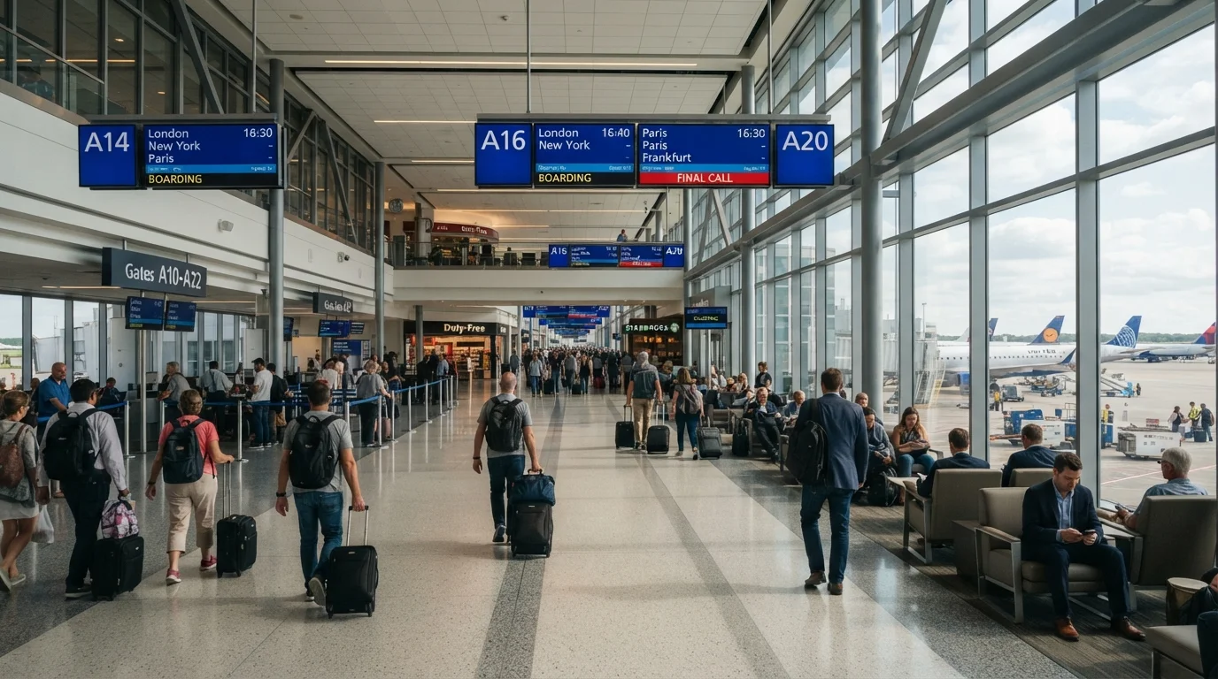 The Difference Between a Terminal, Concourse, and Gate