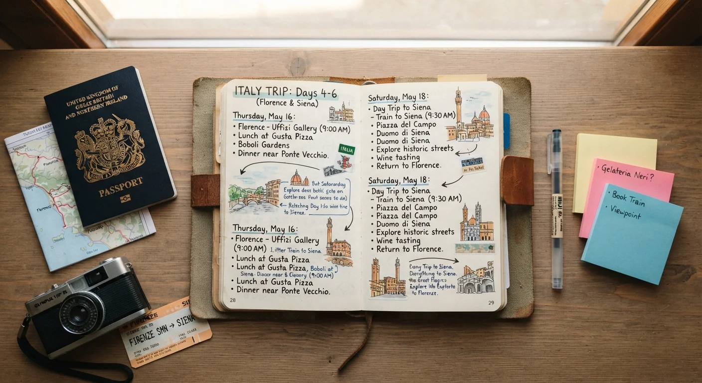 The Itinerary Planning Checklist Every First-Timer Needs