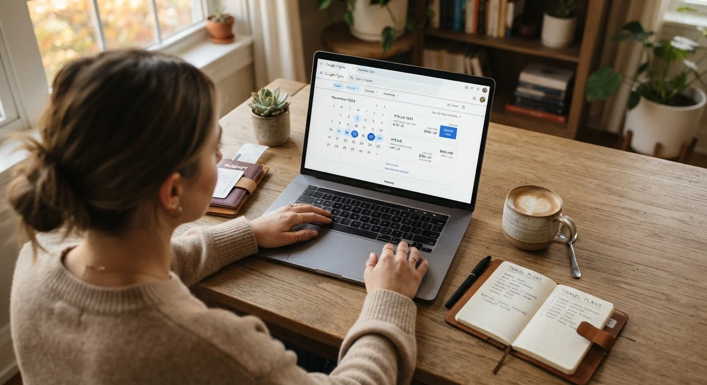 The Thinking Behind Flight Timing: When to Search and When to Commit
