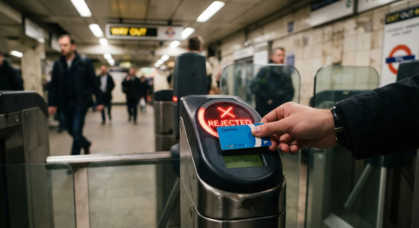 Why Your Subway Fare Got Rejected at the Gate